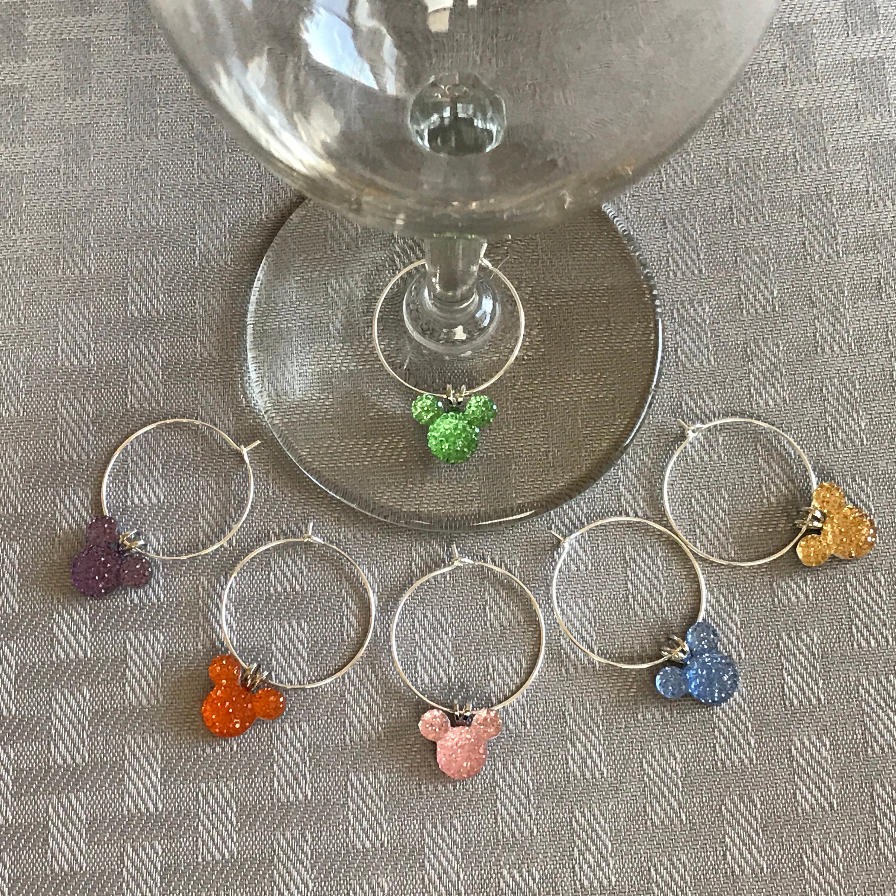 Fish Wine Charms Handmade Ceramic Wine Charms Rainbow Fish Wine Markers  Fish Wine Glass Charms Wine Lover Gift, Gift for Wine Drinker 