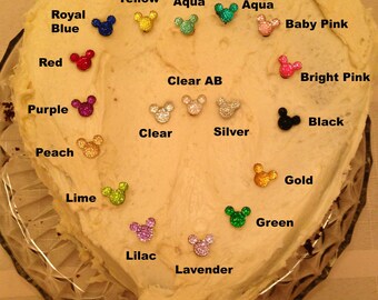 Disney Wedding Cake Picks-Disney Shower Cake-Wedding Cupcake Posts-Disney Themed Birthday Party-Shower Gift