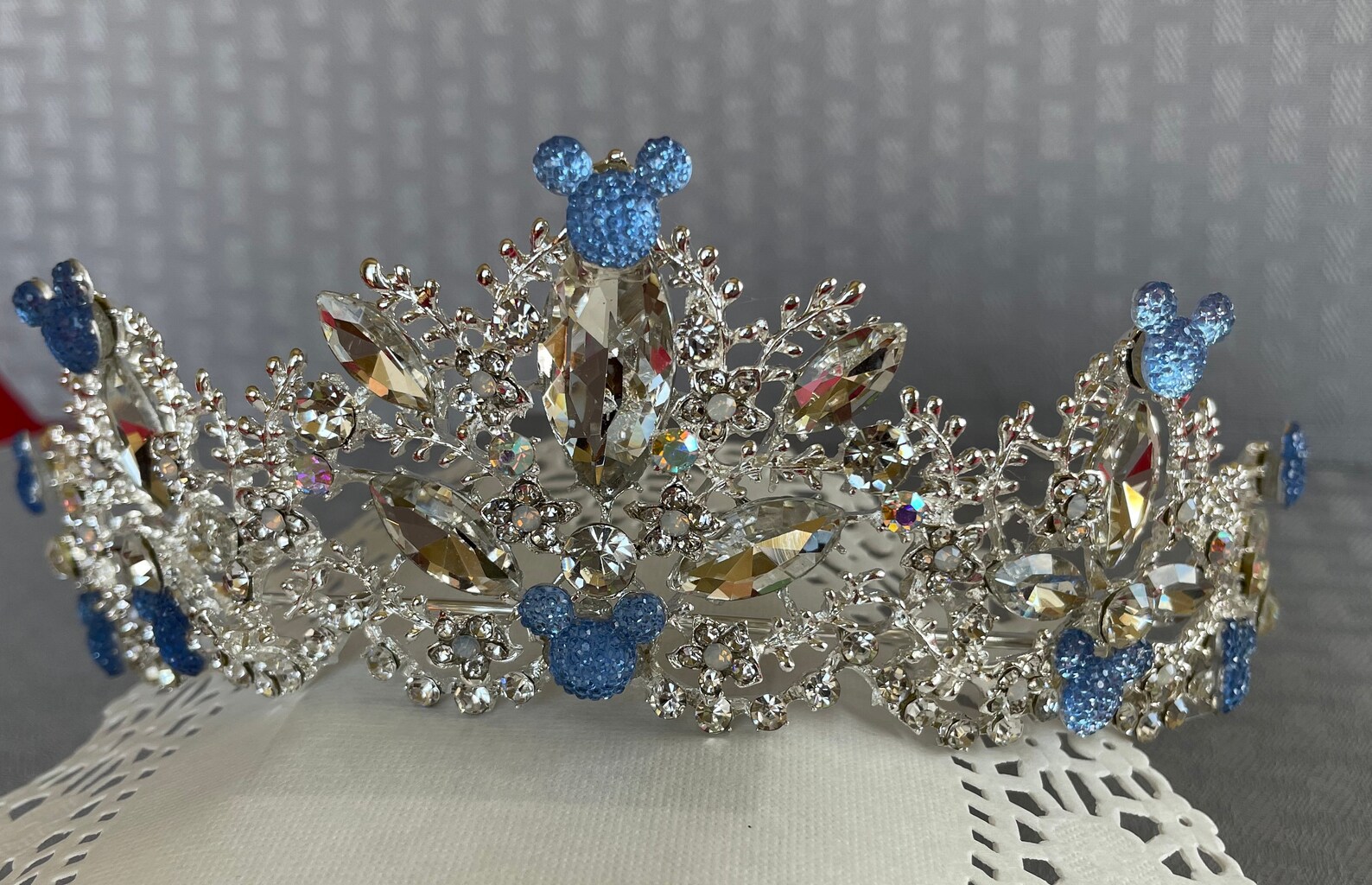 Cinderella Tiaradisney Inspired Weddingcrystal Clear and Etsy