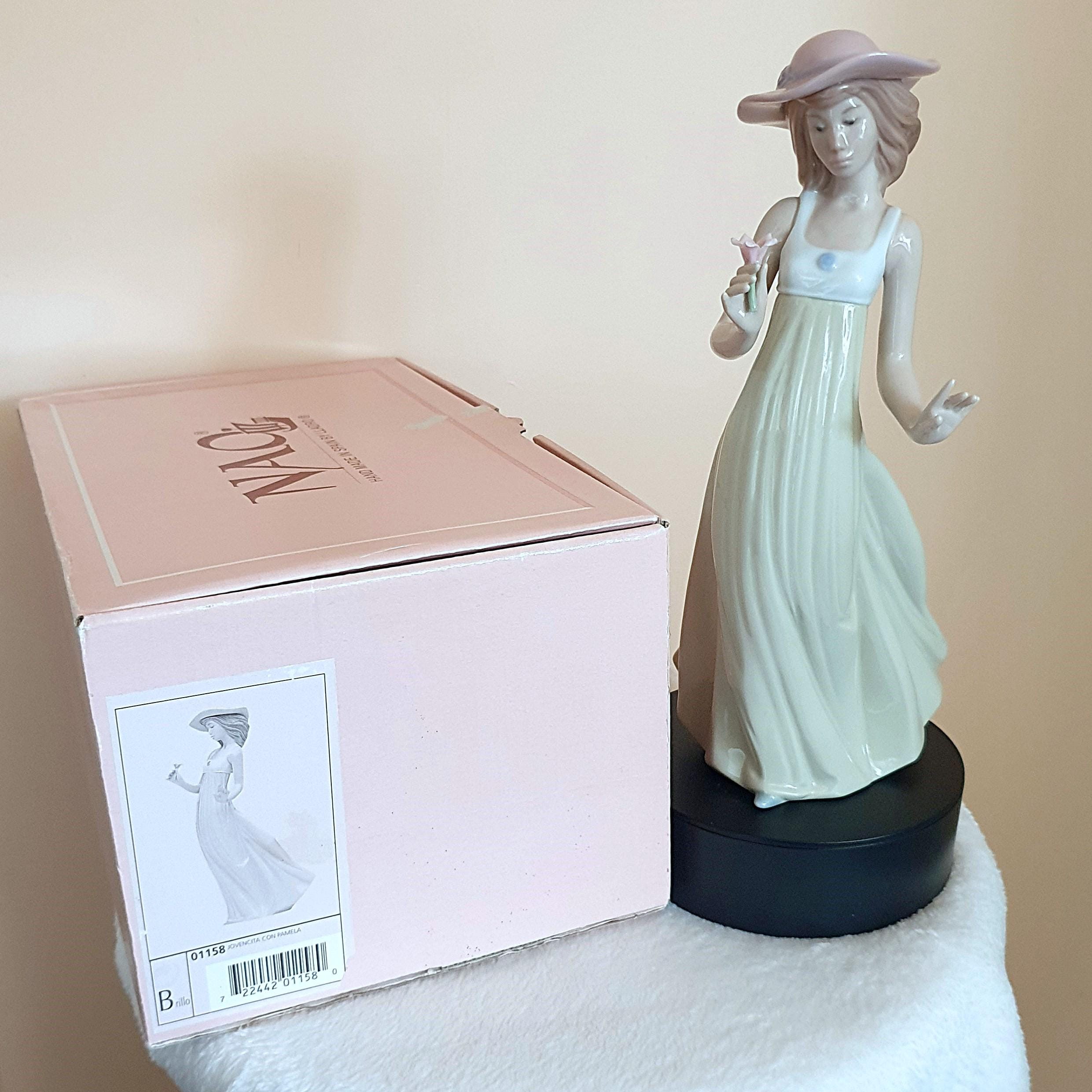 NAO LLADRO リヤドロ 1158 風の贈りもの Yahoo!オークション - 「nao