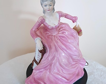 Coalport " Poly " Bone China Figurine | Ladies of fashion Series vintage 1980's made in England