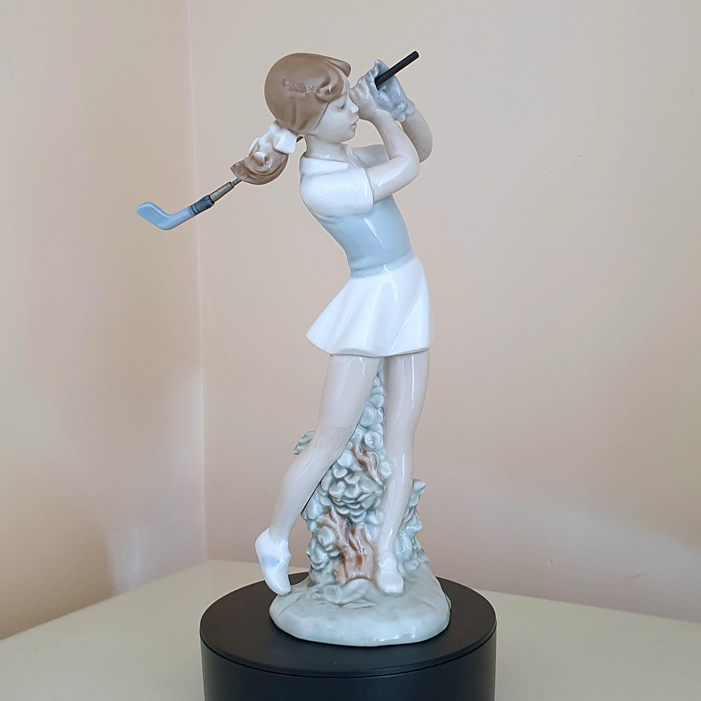 Lladro Lady Golfer - Etsy