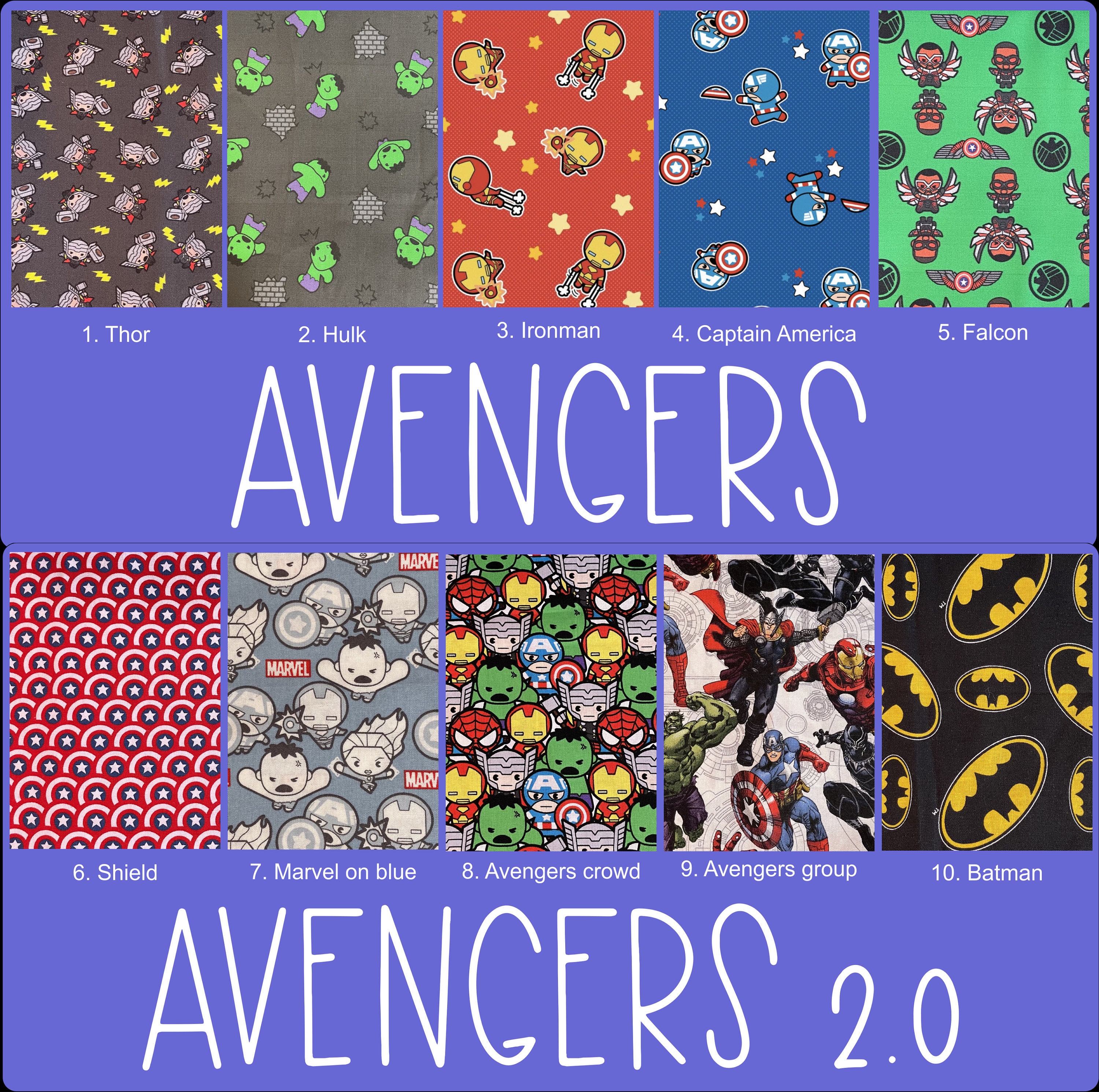 Avengers and superhero Men’s and ladies scrub cap