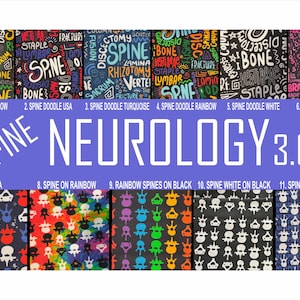 Spine-Neurosurgery Men’s and Ladies’ scrub cap- Euro, bouffant and ponytail, plus scull cap