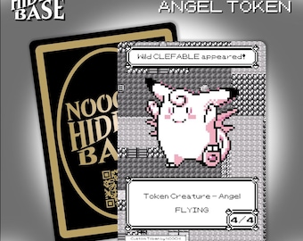 Clefable Angel Token - Set of 3 - for Magic the Gathering - MTG Commander Token