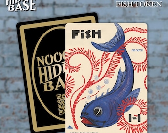 Fish MTG Tokens | Custom Magic the Gathering Card by Lazy Wyrm - Etsy