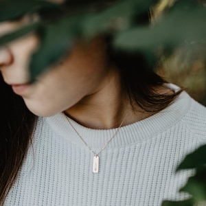 Fern Necklace, Dainty Gold Necklace, Gifts for Friend