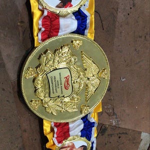 RING MAGAZINE AWARD World Heavyweight Boxing Championship Title Belt