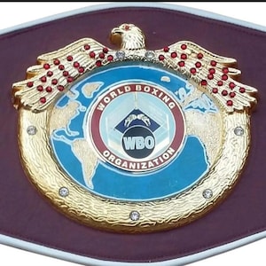 WBO World Boxing Organization Championship Boxing Belt ( 3D )