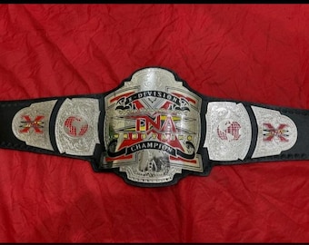 TNA X Division Wrestling Championship Title Belt