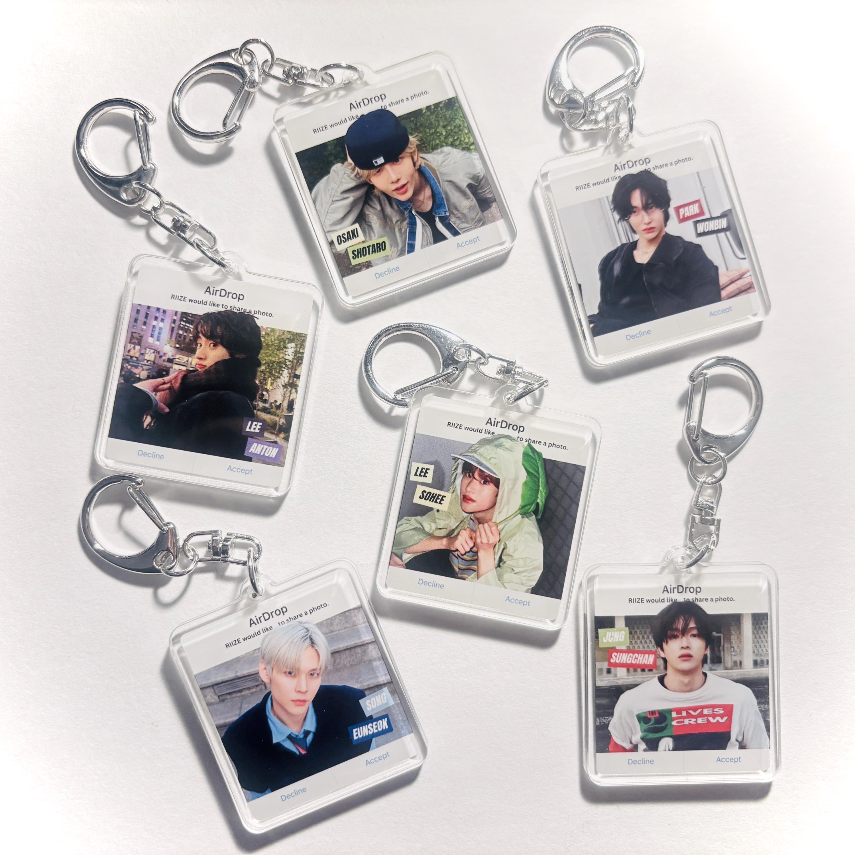 Anton Riize Keychain - Etsy