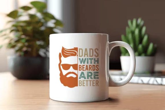 Taza Personalizada para Papá con Foto y Mensaje | Regalo Único Día del Padre | Hecho a Mano | Idea de Regalo para Papás y Abuelos