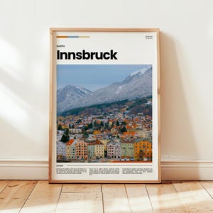 **Innsbruck Poster**, **Innsbruck Poster**, Österreich Poster,** Österreich Druck,**