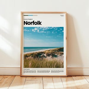 Norfolk Poster, Norfolk Print, Norfolk Photo, Norfolk Wall Art, England Poster, England Print, Digital Print, Travel Gift