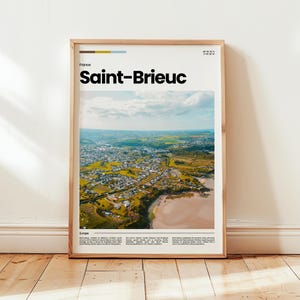 Saint-Brieuc Poster, Saint-Brieuc Print, Saint-Brieuc Photo, Saint-Brieuc Wall Art, France Poster, France Print, Digital Print, Travel Gift