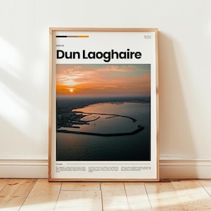 Dun Laoghaire Poster, Dun Laoghaire Print, Dun Laoghaire Photo, Ireland Poster, Ireland Print, Digital Print, Travel Gift