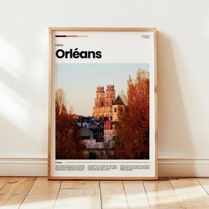 Orléans Poster, Orléans Print, Orléans Photo, Orléans Wall Art, France Poster, France Print, Digital Print, Travel Gift