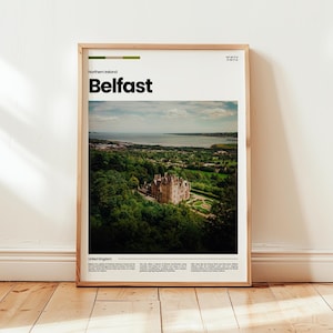 Belfast Poster, Belfast Print, Belfast Photo, Belfast Wall Art, Northern Ireland Poster, Northern Ireland Print, Digital Print, Travel Gift