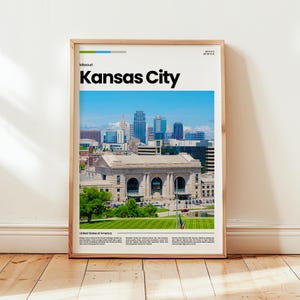 Kansas City Poster, Kansas City Print, Kansas City Photo, Kansas City Wall Art, Missouri Poster, Missouri Print, Digital Print, Travel Gift