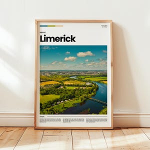 Limerick Poster, Limerick Print, Limerick Photo, Limerick Wall Art, Ireland Poster, Ireland Print, Digital Print, Travel Gift