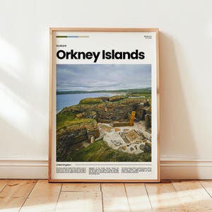 Orkney Islands Poster, Orkney Islands Print, Orkney Islands Photo, Orkney, Scotland Poster, Scotland Print, Digital Print, Travel Gift