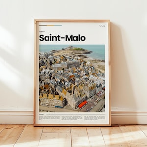 Saint-Malo Poster, Saint-Malo Print, Saint-Malo Photo, Saint-Malo Wall Art, France Poster, France Print, Digital Print, Travel Gift