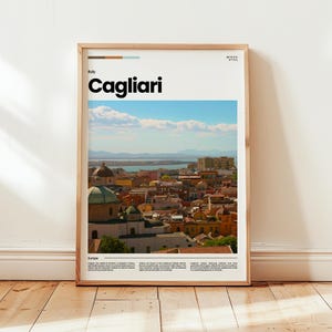 Cagliari Poster, Cagliari Print, Cagliari Photo, Cagliari Wall Art, Italy Poster, Italy Print, Digital Print, Travel Gift
