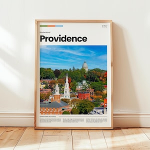 Providence Poster, Providence Print, Providence Photo, Providence, Rhode Island Poster, Rhode Island Print, Digital Print, Travel Gift