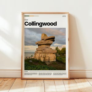 Collingwood Poster, Collingwood Print, Collingwood Photo, Collingwood Wall Art, Canada Poster, Canada Print, Digital Print, Travel Gift