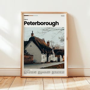 Peterborough Poster, Peterborough Print, Peterborough Photo, Peterborough, England Poster, England Print, Digital Print, Travel Gift