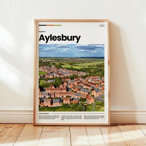 Aylesbury Poster, Aylesbury Print, Aylesbury Photo, Aylesbury Wall Art, England Poster, England Print, Digital Print, Travel Gift