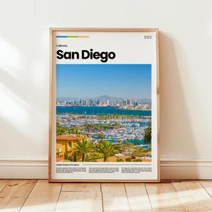 San Diego Poster, San Diego Print, San Diego Photo, San Diego Wall Art, California Poster, California Print, Digital Print, Travel Gift