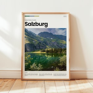 Salzburg Poster, Salzburg Print, Salzburg Photo, Salzburg Wall Art, Austria Poster, Austria Print, Digital Print, Travel Gift