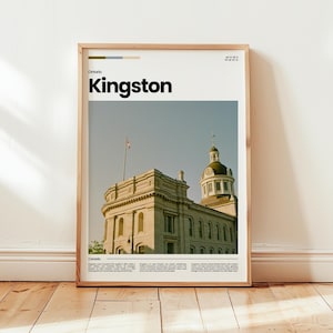 Kingston Poster, Kingston Print, Kingston Photo, Kingston Wall Art, Canada Poster, Canada Print, Digital Print, Travel Gift