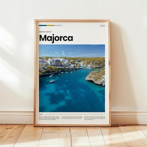 Mallorca Poster, Mallorca Druck, Mallorca Foto, Spanien Poster, Spanien Print, Digitaldruck, Geschenk zur Reise