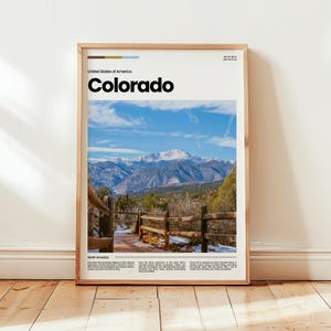 Colorado Poster, Colorado Print, Colorado Photo, Colorado Wall Art, United States Poster, United States Print, Digital Print, Travel Gift