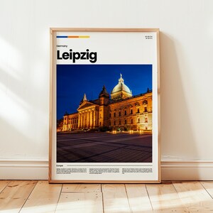 Leipzig Poster, Leipzig Print, Leipzig Photo, Leipzig Wall Art, Germany Poster, Germany Print, Digital Print, Travel Gift