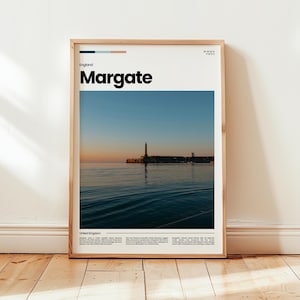 Margate Poster, Margate Print, Margate Photo, Margate Wall Art, England Poster, England Print, Digital Print, Travel Gift