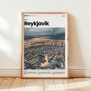 Reykjavik Poster, Reykjavik Print, Reykjavik Photo, Reykjavik Wall Art, Iceland Poster, Iceland Print, Digital Print, Travel Gift