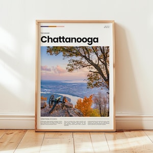 Chattanooga Poster, Chattanooga Print, Chattanooga Photo, Chattanooga, Tennessee Poster, Tennessee Print, Digital Print, Travel Gift