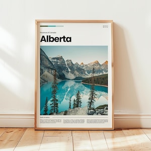 Alberta Poster, Alberta Print, Alberta Photo, Alberta Wall Art, Canada Poster, Canada Print, Digital Print, Travel Gift