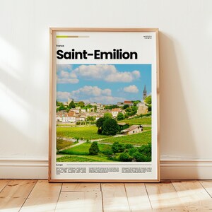 Saint-Emilion Poster, Saint-Emilion Print, Saint-Emilion Photo, St-Emilion Wall Art, France Poster, France Print, Digital Print, Travel Gift