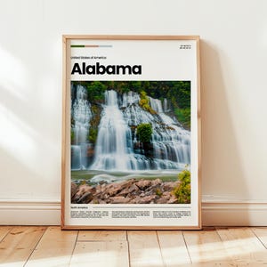 Alabama Poster, Alabama Print, Alabama Photo, Alabama Wall Art, United States Poster, United States Print, Digital Print, Travel Gift