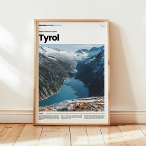 Tyrol Poster, Tyrol Print, Tyrol Photo, Tyrol Wall Art, Austria Poster, Austria Print, Digital Print, Travel Gift