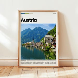 Austria Poster, Austria Print, Austria Photo, Austria Wall Art, Europe Poster, Europe Print, Digital Print, Travel Gift