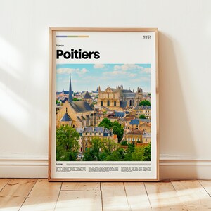 Poitiers Poster, Poitiers Print, Poitiers Photo, Poitiers Wall Art, France Poster, France Print, Digital Print, Travel Gift