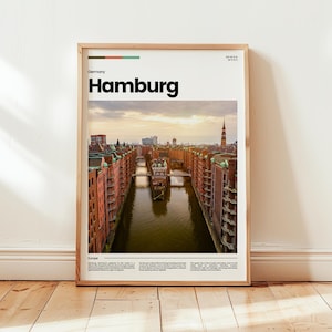 Hamburg Poster, Hamburg Print, Hamburg Photo, Hamburg Wall Art, Germany Poster, Germany Print, Digital Print, Travel Gift