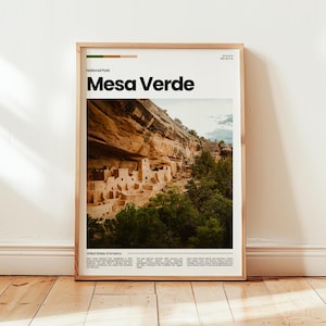 Mesa Verde Poster, Mesa Verde Print, Mesa Verde Photo, National Park Poster, National Park Print, Digital Print, Travel Gift