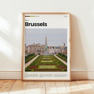 Brussels Poster, Brussels Print, Brussels Photo, Brussels Wall Art, Belgium Poster, Belgium Print, Digital Print, Travel Gift