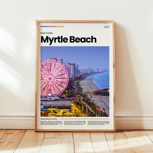 Myrtle Beach Poster, Myrtle Beach Print, Myrtle Beach Photo, South Carolina Poster, South Carolina Print, Digital Print, Travel Gift